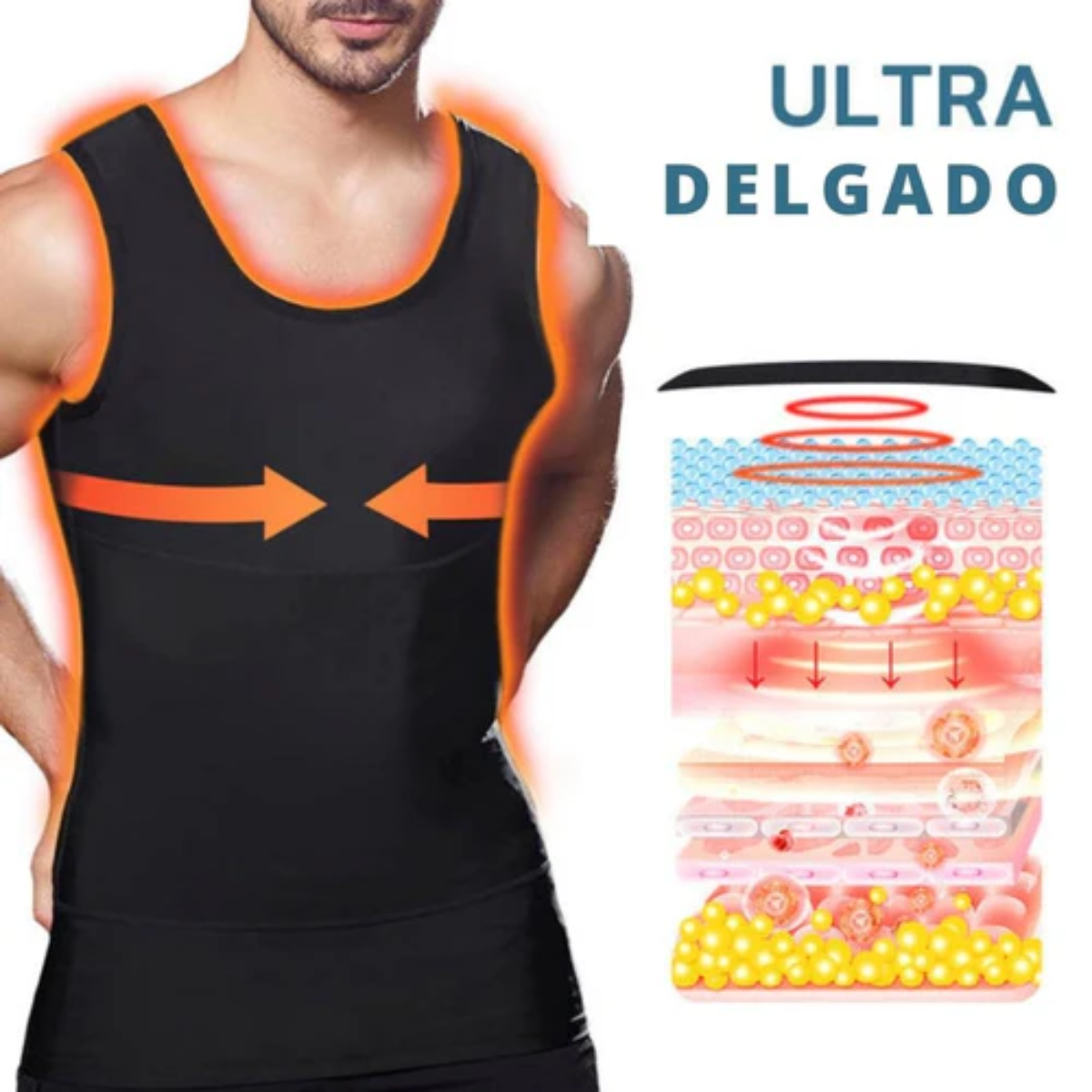Camisilla Moldeadora Osmotex Redefine tu silueta en segundos.💪